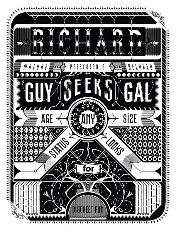 孤独心俱乐部-手绘花纹品牌宣传册设计---酷图编号9