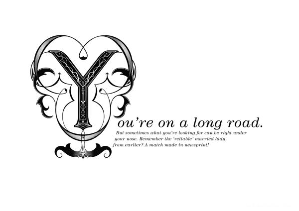 孤独心俱乐部-手绘花纹品牌宣传册设计---酷图编号8