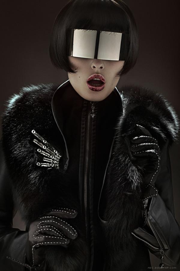 Oryx羚羊杂志-时尚高级时装珠宝人像---酷图编号4