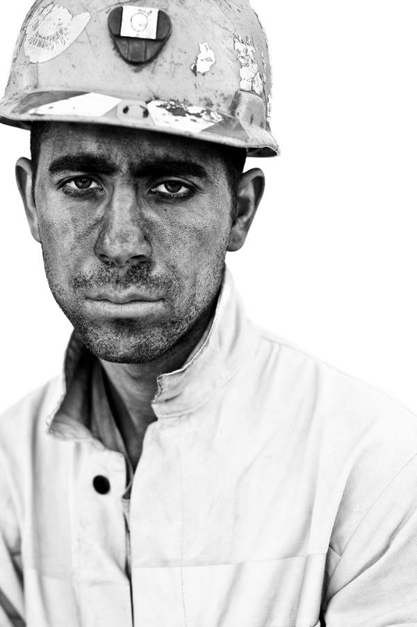 意大利矿工黑白人物肖像---酷图编号3