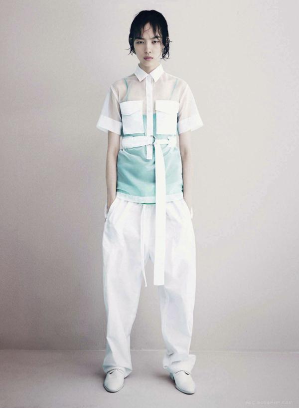 逍遥游-孙菲菲的白色清洁之旅--大量的浅白色女装---酷图编号4