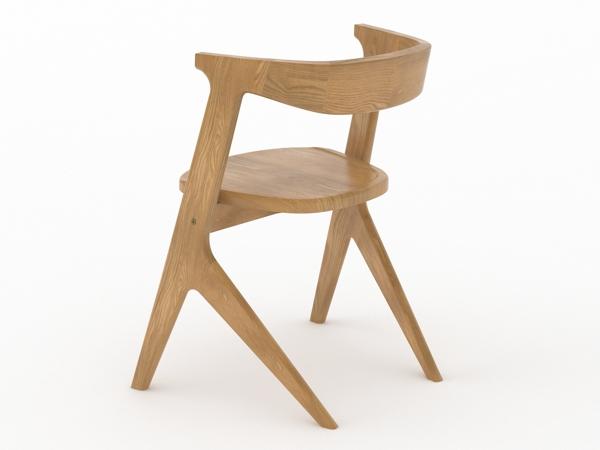 Tomdixon_slab木质靠椅设计---酷图编号1