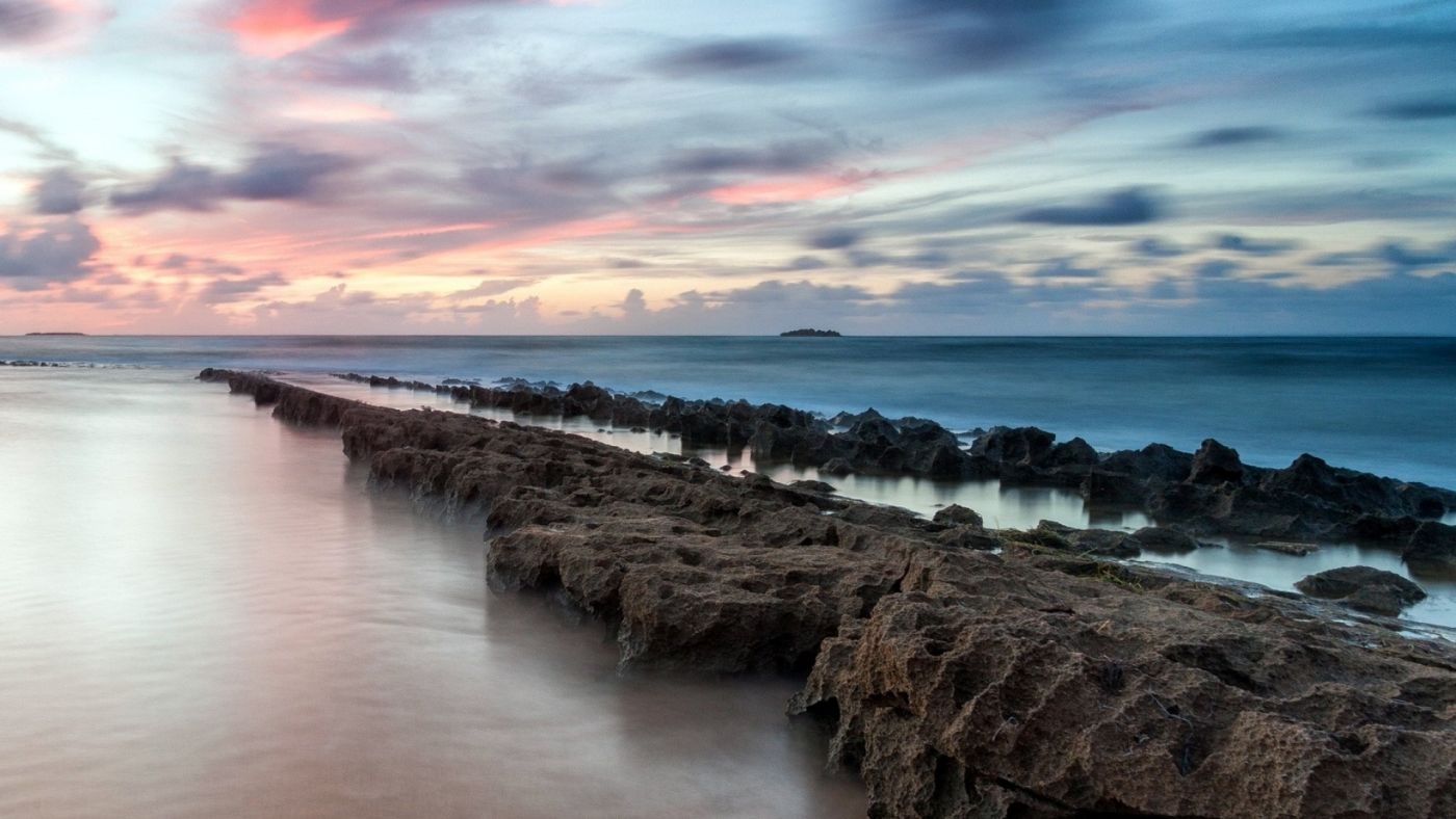 令人惊叹的石头海洋天空封面大图