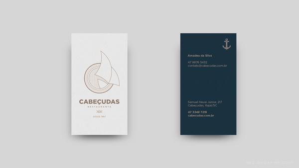 Restaurante Cabeçudas餐厅品牌设计-一种新视觉形象和一个新网站,以满足目标受众的期望和重新定位不断增长的餐馆区域市场---酷图编号1081602