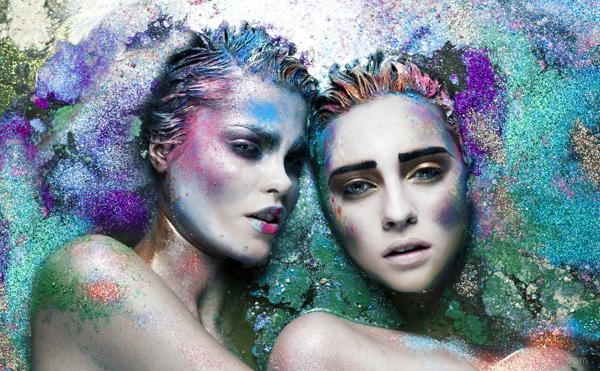 Make Up Store美容杂志封面第19期人像作品---酷图编号3