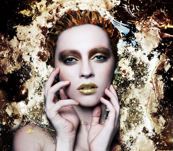 Make Up Store美容杂志封面第19期人像作品---酷图编号1