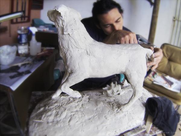 RazasÚnicas独特品种宠物狗插画与雕塑---酷图编号47