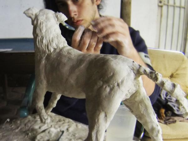 RazasÚnicas独特品种宠物狗插画与雕塑---酷图编号46