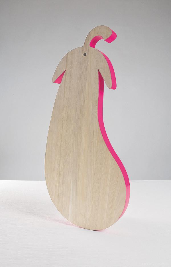 水果和蔬菜形的木制彩色水果砧板---酷图编号4