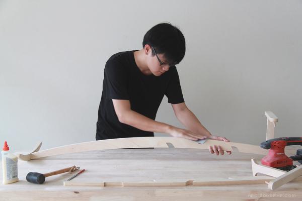 Curve Hanger木质曲线衣架-小空间的家具衣架---酷图编号5