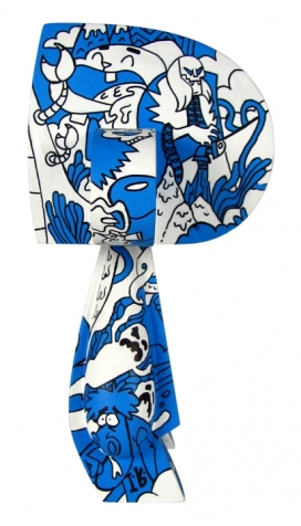 美国MAD玩具设计师作品-20强自定义蓝色玩具公仔