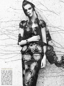 好莱坞女神Kasia Kniola-演绎Vogue墨西哥