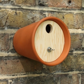 花盆内创造了一个鸟箱-英国All Lovely Stuff设计师作品