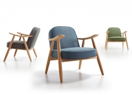 扶手椅-西班牙Lagranja设计师作品-灵感来自于经典的丹麦扶手椅
