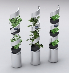 水培植物花瓶系统-意大利米兰Stefania Minnella设计师作品