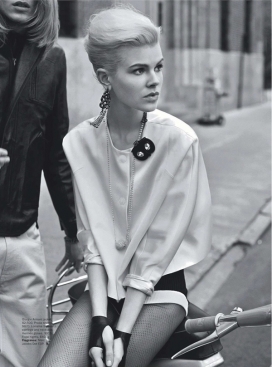 德里克・亨德森-Vogue时尚澳大利亚时尚黑白人像