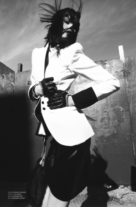 斯德哥尔摩现代时尚杂志人像