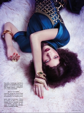 埃及艳后丹尼尔时尚人像