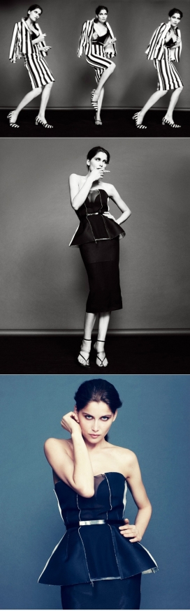施密特的魅力法国2013二月-神韵服装设计