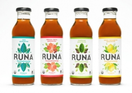 Runa茶饮料包装-纽约Mucca设计