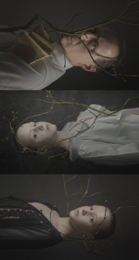 树枝人像-荷兰Ruadh DeLone摄影师作品-舒适的麻木