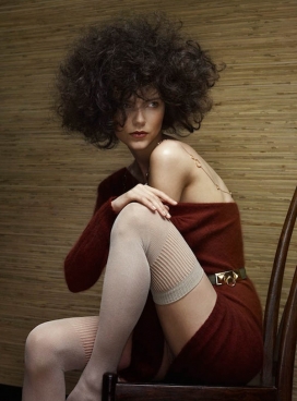 艾格尼丝-Vogue时尚荷兰-Emmanuelle电影人物人像