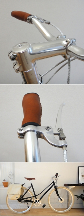 电动辅助自行车，俱全电机套件，苗条的机架，并提供了大量的承载能力，可以无缝融入用户的日常生活-美国George Schnakenberg工业设计师作品