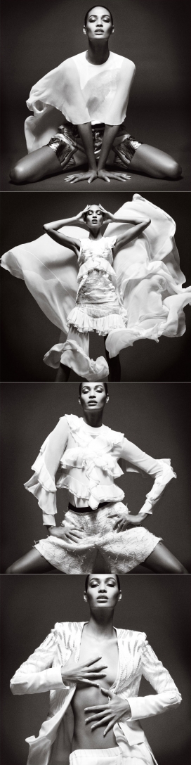 挥洒春天-绘画的灵感来自安尼施•卡普尔（Anish Kapoor）的几何生物形态雕塑-一个完美精致的空灵时尚人像