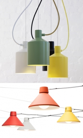 纵横交错的电线Lighting吊灯照明集合-瑞典Zero设计师作品