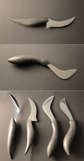Four Knives飞刀-美国Caitlin Driver珠宝产品设计师作品