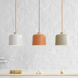 瓷器和木材吊灯-斯德哥尔摩Note设计师作品