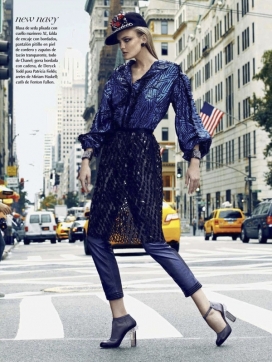 卡罗琳-Vogue墨西哥街拍风