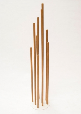 一个简单地独特的橡木木材家具及配件-Segers家居工作室作品