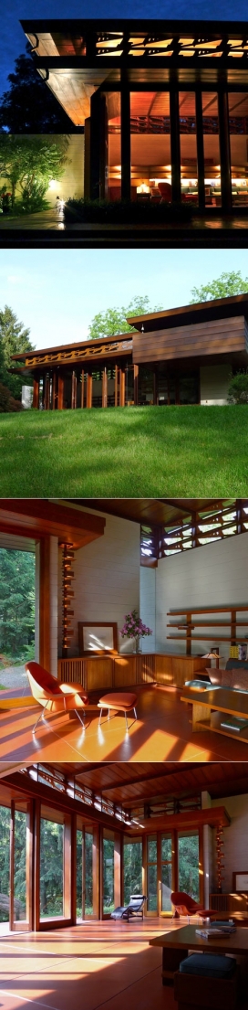 巴赫曼・威尔逊的凉亭阁楼房子