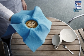 Spa彻底清洁剂平面广告