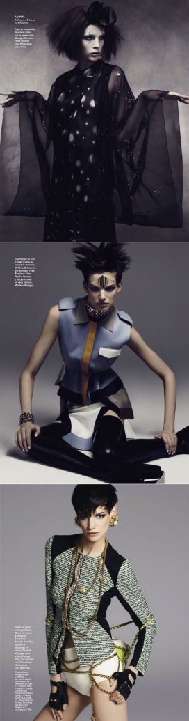 尤利娅-时尚造型人像欣赏