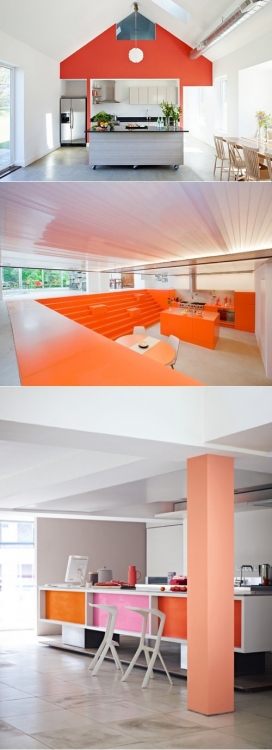 颜色厨房屋-不能错过的经典当代室内设计