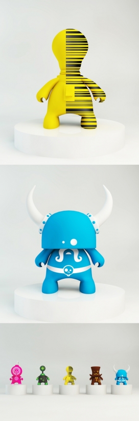 芭比娃娃-英国Ryan Vardy玩具设计师作品