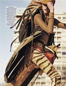 法国尼尔・里埃拉魅力迷彩时装秀