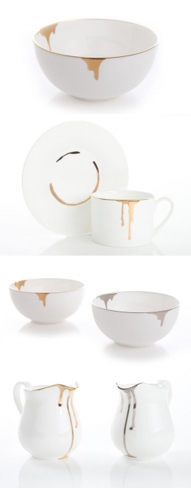 传统小雕像陶瓷器皿碗杯-日本Reiko Kaneko陶瓷设计师作品，灵感来自于日本传统