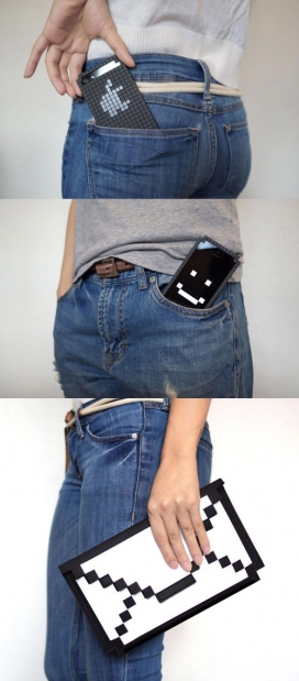 微小位的像素邮件数字世界