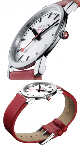 简单优雅MONDAINE手表展示在Dezeen商店