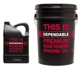 Dependable矿物油包装设计