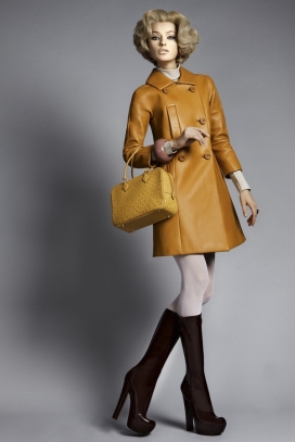 60后-来自西班牙马德里Jose Herrera摄影师模仿60年代复古时尚人像作品