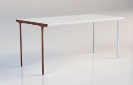 白巧克力桌子-哈萨克斯坦阿拉木图Artem Zigert家居设计师作品