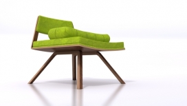 绿色Multi-seater多层座椅让您呈现一个舒适和健康的姿势