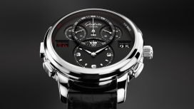 格拉苏蒂黑表盘腕表