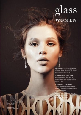 尼古拉・卡瓦纳-Glass杂志封面人像