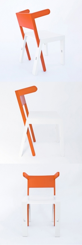 可以切换之间的Superbambi椅子-Scoope设计师作品