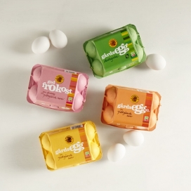 五彩缤纷的EGG鸡蛋包装盒-Tank设计的